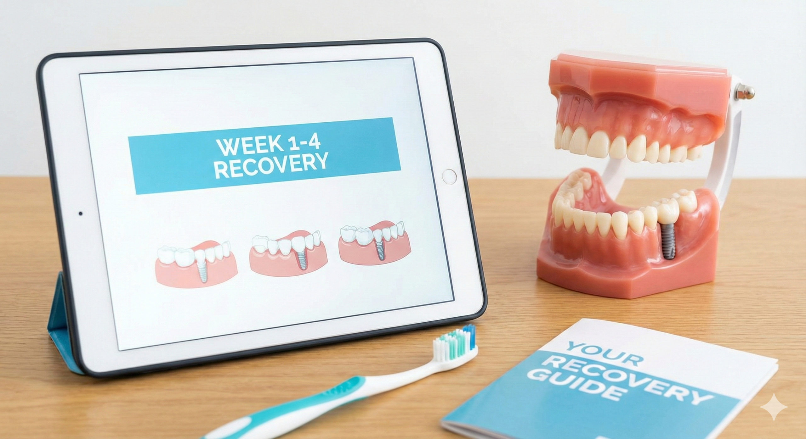 Week-by-Week Guide to Dental Implant Recovery